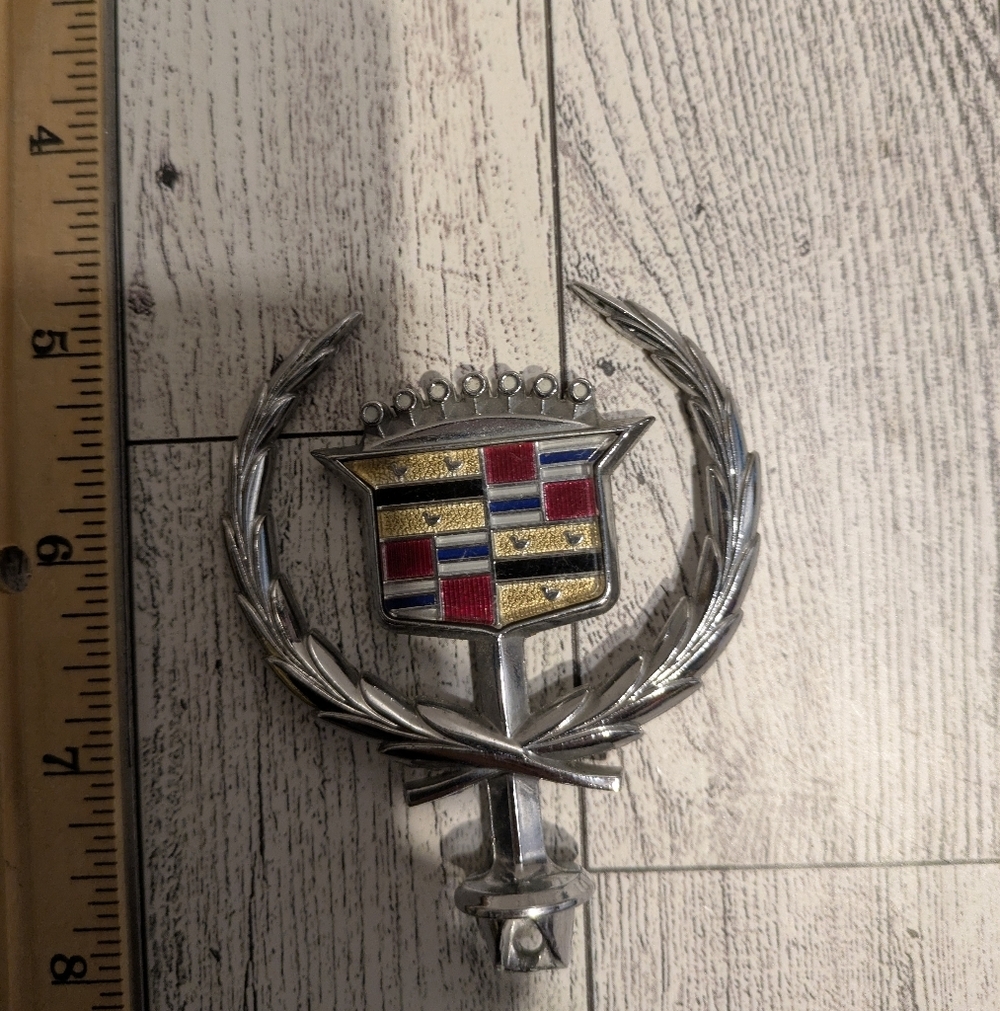 Cadillac Silver and Gold Emblem - Picture 2 of 5